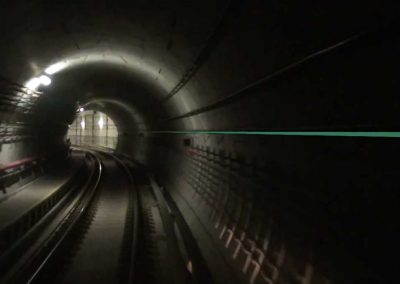 Train Tunnel Glows